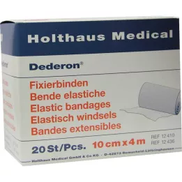 DEDERON Vendas de fijación 10 cmx4 m, 20 uds