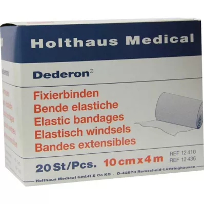 DEDERON Vendas de fijación 10 cmx4 m, 20 uds
