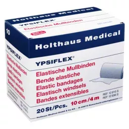 MULLBINDEN elástico 10 cmx4 m, 20 uds