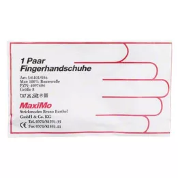 HANDSCHUHE Algodón talla 8, 2 piezas