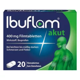 IBUFLAM 400 mg comprimidos recubiertos con película, 20 unidades