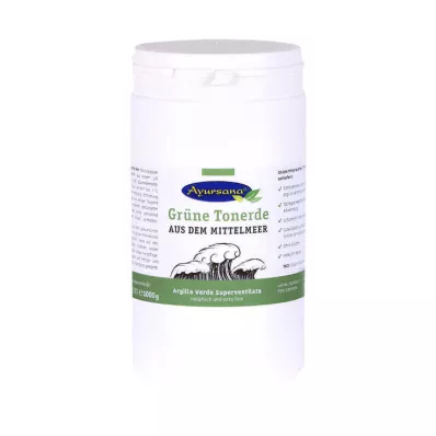 GRÜNE TONERDE Ayursana polvo extrafino, 1 kg