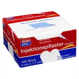 GOTHAPLAST Inyección de yeso sensible 1,7x4 cm, 400 uds