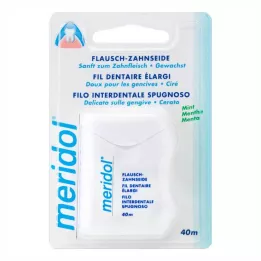 MERIDOL Hilo dental encerado, 40 m