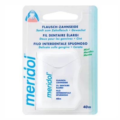 MERIDOL Hilo dental encerado, 40 m