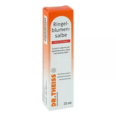 DR.THEISS Pomada de caléndula, no grasa, 20 ml