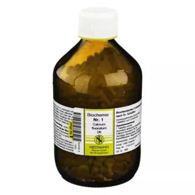 BIOCHEMIE 1 Calcium fluoratum D 6 comprimidos, 1000 uds