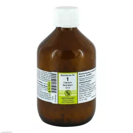 BIOCHEMIE 1 Calcium fluoratum D 12 comprimidos, 1000 uds