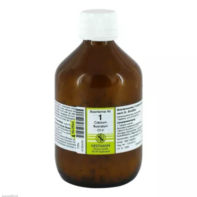 BIOCHEMIE 1 Calcium fluoratum D 12 comprimidos, 1000 uds