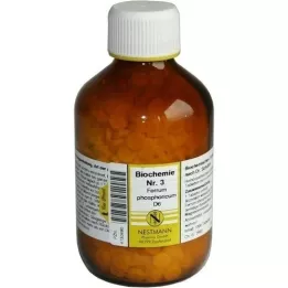 BIOCHEMIE 3 Ferrum phosphoricum D 6 comprimidos, 1000 uds