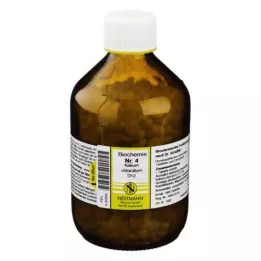 BIOCHEMIE 4 Kalium chloratum D 12 comprimidos, 1000 unidades