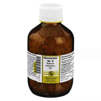 BIOCHEMIE 8 Natrium chloratum D 6 comprimidos, 1000 unidades