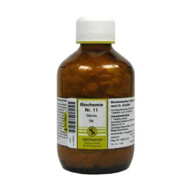 BIOCHEMIE 11 Silicea D 6 comprimidos, 1000 uds