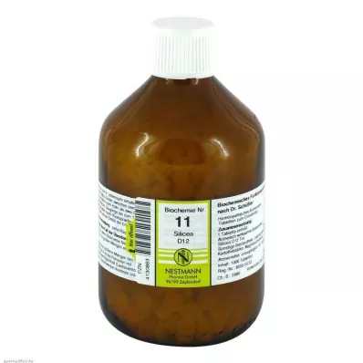 BIOCHEMIE 11 Silicea D 12 comprimidos, 1000 uds