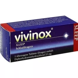 VIVINOX Pastillas para dormir Sleep comprimido recubierto, 50 uds