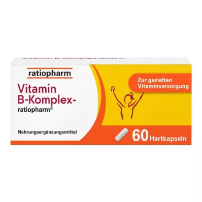 VITAMIN B-KOMPLEX-ratiopharm cápsulas, 60 uds VITAMIN B-KOMPLEX-ratiopharm cápsulas, 60 uds