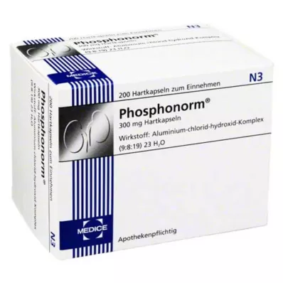 PHOSPHONORM Cápsulas duras, 200 unidades