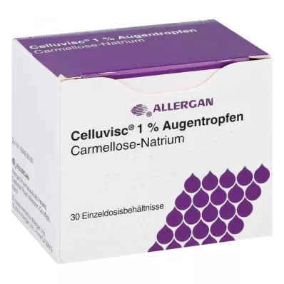 CELLUVISC Colirio al 1%, 30X0,4 ml