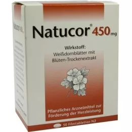 NATUCOR 450 mg comprimidos recubiertos con película, 50 uds