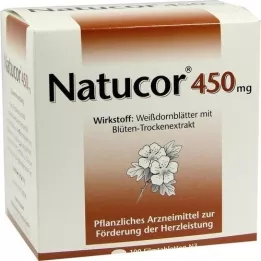 NATUCOR 450 mg comprimidos recubiertos con película, 100 uds