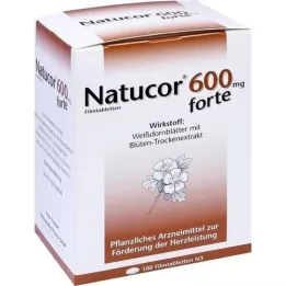 NATUCOR 600 mg comprimidos recubiertos con película, 100 uds
