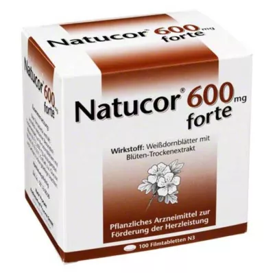 NATUCOR 600 mg comprimidos recubiertos con película, 100 uds