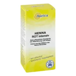 HENNA polvo intensivo rojo, 100 g