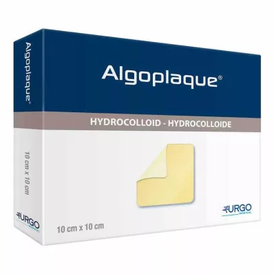 ALGOPLAQUE 10x10 cm apósito hidrocoloide flexible, 10 uds