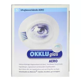 OKKLUGLAS Venda de cristal para reloj Aero, 5 uds