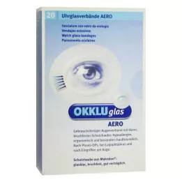 OKKLUGLAS Apósito de vidrio para relojes Aero, 20 piezas
