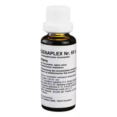REGENAPLEX No.65 b gotas, 30 ml
