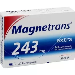 MAGNETRANS extra 243 mg cápsulas duras, 20 uds