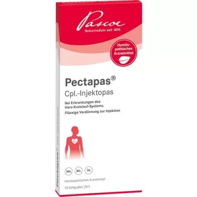 PECTAPAS CPL Ampollas Injektopas, 10 uds