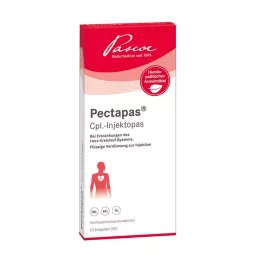 PECTAPAS CPL Ampollas Injektopas, 10 uds