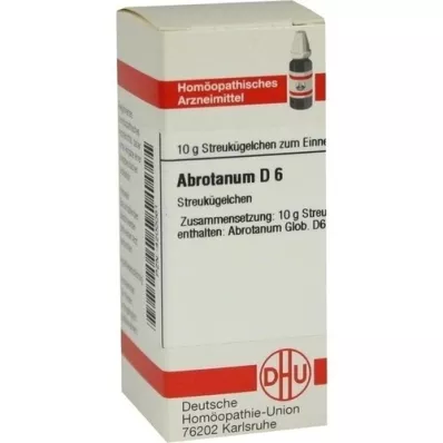 ABROTANUM D 6 glóbulos, 10 g