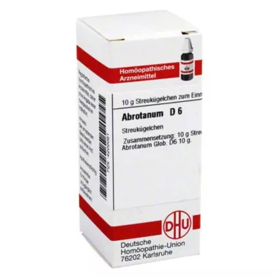 ABROTANUM D 6 glóbulos, 10 g