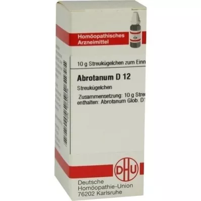 ABROTANUM D 12 glóbulos, 10 g
