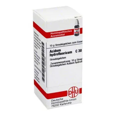 DHU Acidum hidrofluoricum C 30 G, 10 g