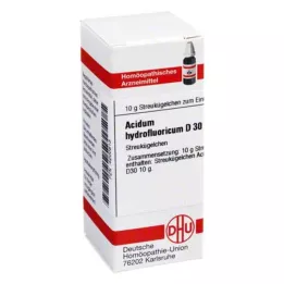 ACIDUM HYDROFLUORICUM D 30 glóbulos, 10 g