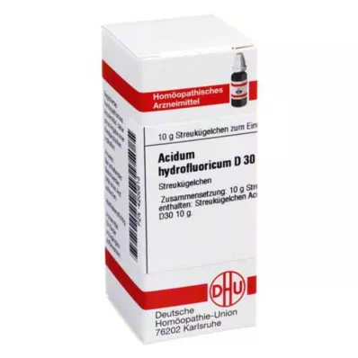 DHU Acidum hidrofluoricum D 30 G, 10 g