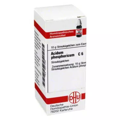 ACIDUM PHOSPHORICUM C 6 glóbulos, 10 g