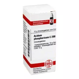 ACIDUM PHOSPHORICUM C 200 glóbulos, 10 g