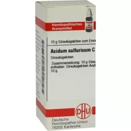 ACIDUM SULFURICUM C 30 glóbulos, 10 g