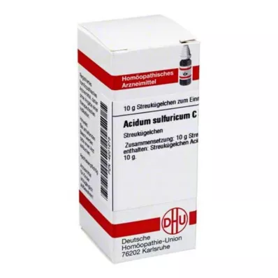 DHU Acidum sulfuricum C 30 glóbulos, 10 g