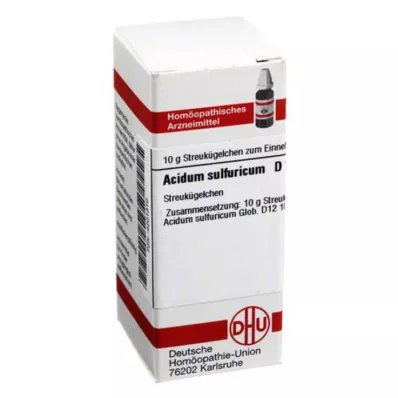 DHU Acidum sulfuricum D 12 glóbulos, 10 g