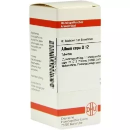 ALLIUM CEPA D 12 pastillas, 80 uds