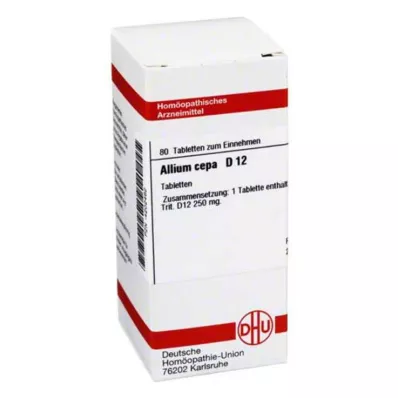 ALLIUM CEPA D 12 pastillas, 80 uds