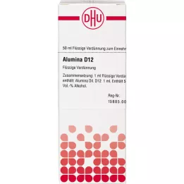 ALUMINA D 12 Dilución, 50 ml