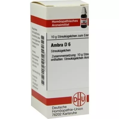 AMBRA D 6 glóbulos, 10 g