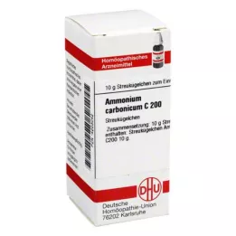 AMMONIUM CARBONICUM C 200 glóbulos, 10 g
